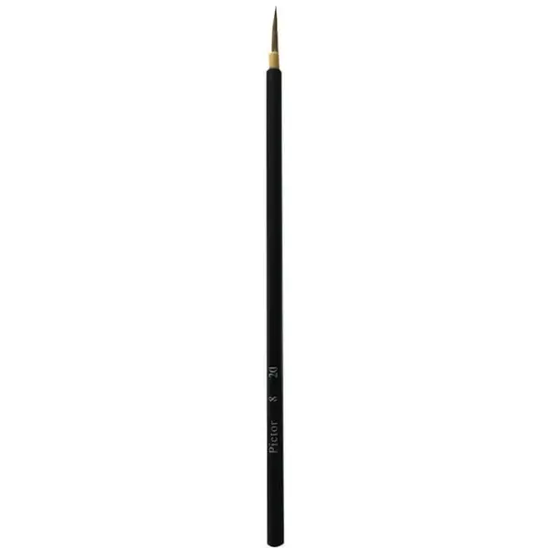 Set 2 x Pensula Caligrafie, Bambus, Seria 8 Pictor, 23 mm