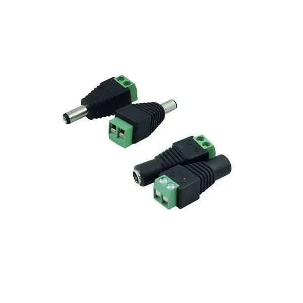 Set 20 mufe alimentare tata + 20 mufe alimentare mama, DC 5.5×2.1 mm, 12V