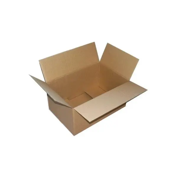 Set 20x Cutii, Zamo®, Carton Ondulat B, TFT, 3 Straturi, Culoare Natur Kraft, 230 x 160 x 130mm