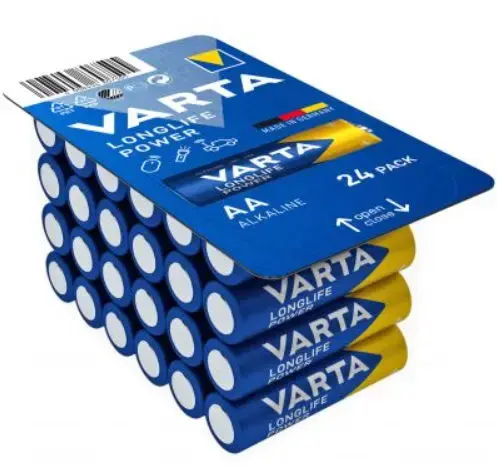 Set 24 baterii VARTA ALCALINA LR06 HIGH ENERGY