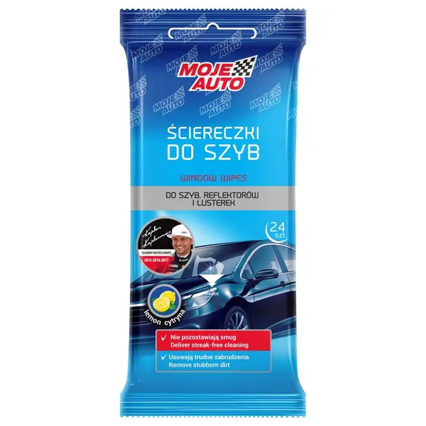 Set 24 de servetele pentru curatat geamuri MOJE AUTO