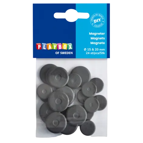 Set 24 magneti pastila cu diametre de 15 si 20 mm