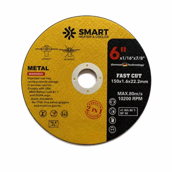 SET 25 BUC - Disc Taiere Inox si Metal T41, 150mm x 1.6mm x 22.23mm &ndash; disc plat