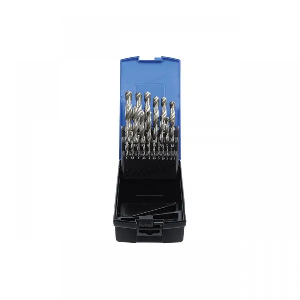 Set 25 burghie spiralate metal, HSS, Ø1 - 13 mm, BGS