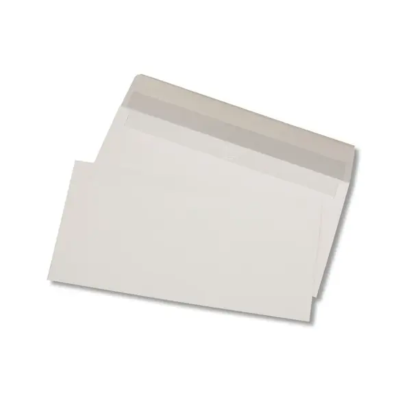 Set 25 plicuri pentru corespondenta DL siliconic alb 110 x 220 mm Set 25 plicuri corespondenta DL siliconic alb 110 x 220 mm
