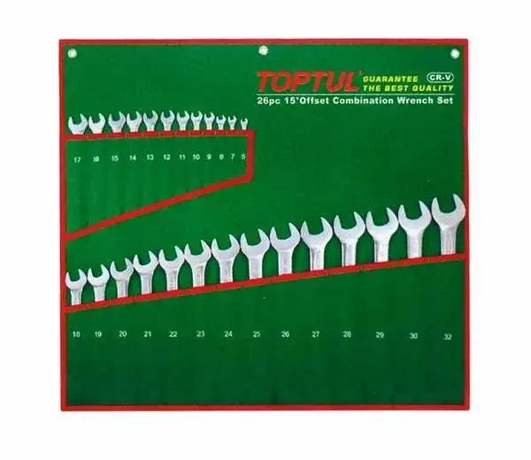 Set 26 chei combinate, Toptul 6-32mm