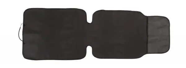 Set 2in1 protectie bancheta si organizator scaun auto copii cu prindere universala Caretero Black
