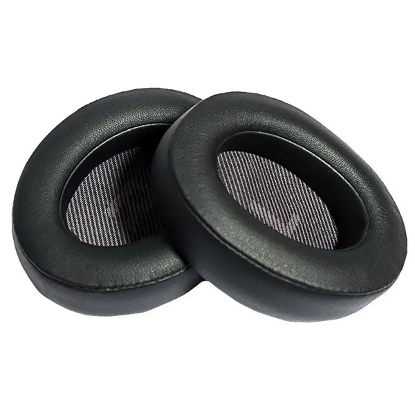 Set 2x Bureti de Schimb, Zamo®, pentru JBL Everest Elite 700 BT, 3M, din Piele Ecologica, Culoare Neagra