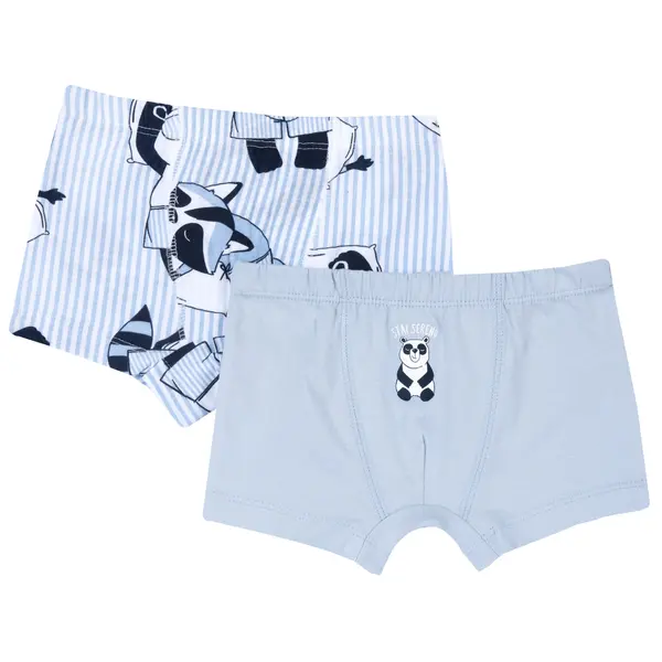 Set 2x chiloti copii boxeri, Bleu 2, 11699-66MC