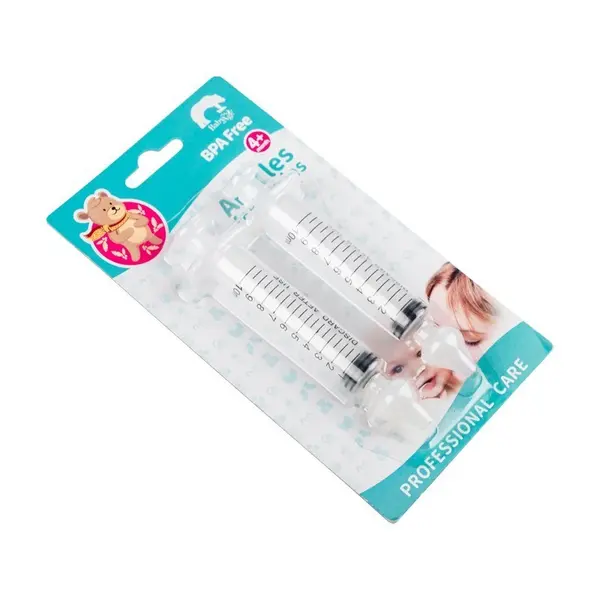 Set 2x Irigatoare Nazale, Zamo, Baby Care, Decongestie Sinusuri, Fara BPA, Varsta 4+ luni, 10ml