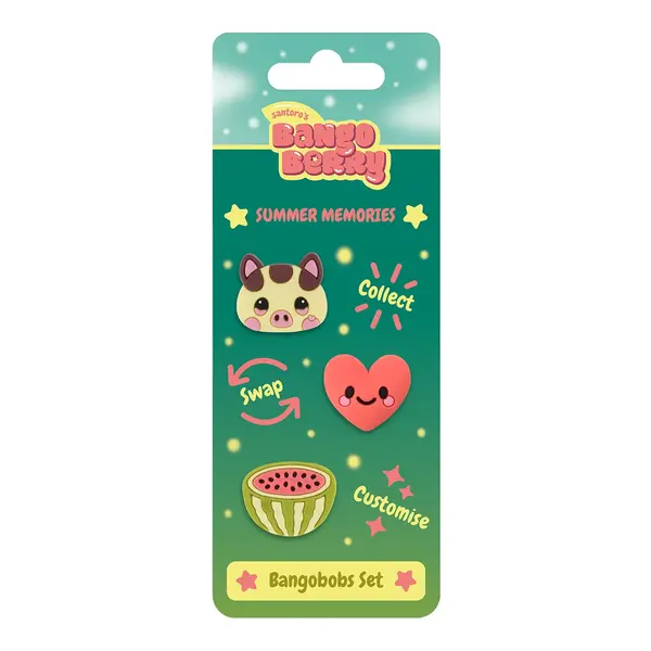 Set 3 accesorii Bangobobs, Bangoberry, Summer Memories