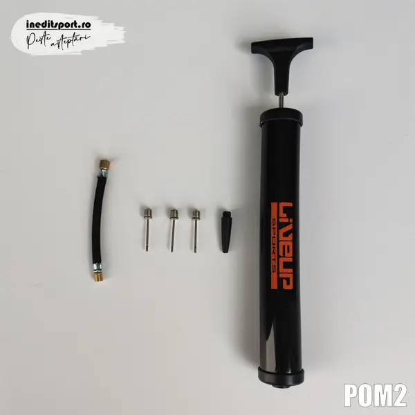 Set 3 ACE, FURTUN + POMPA MARE pentru umflarea mingilor - POM2