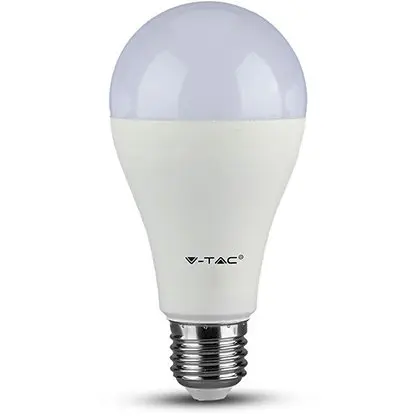 Set 3 becuri 8.5W A60 E27 6500K V-TAC SKU-217242