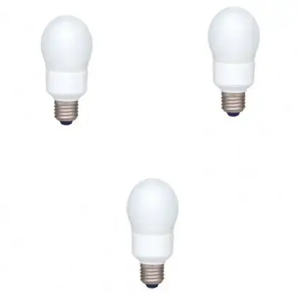 Set 3 becuri economice Panasonic EFA13E672V-3, putere lampa 13W, echivalent pentru incandescenta 55W