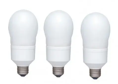 Set 3 becuri economice Panasonic EFA18E65HD-3, putere lampa 18W, echivalent pentru incandescenta 80W