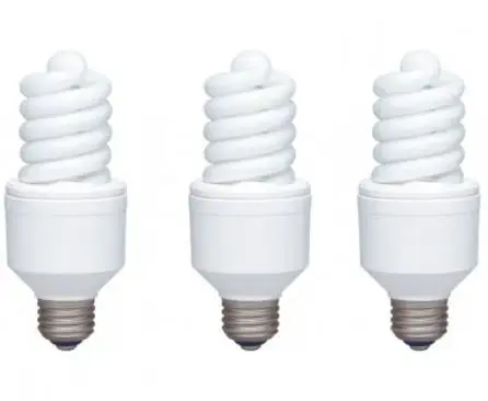 Set 3 becuri economice Panasonic EFD18E27HD-3, putere lampa 18W, echivalent pentru incandescenta 87W