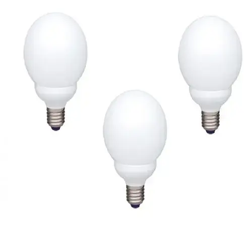 Set 3 becuri economice Panasonic EFG13E672V-3, putere lampa 13W, echivalent pentru incandescenta 55W