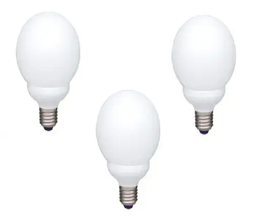 Set 3 becuri economice Panasonic EFG18E65HD-3, putere lampa 18W, echivalent pentru incandescenta 80W