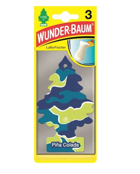 Set 3 braduti Pina Colada WUNDER BAUM