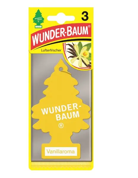 Set 3 braduti Vanilla WUNDER BAUM