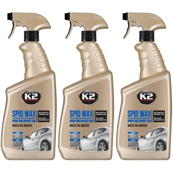 Set 3 Buc K2 Solutie Ceara Rapida Spid Wax 770ML K087M