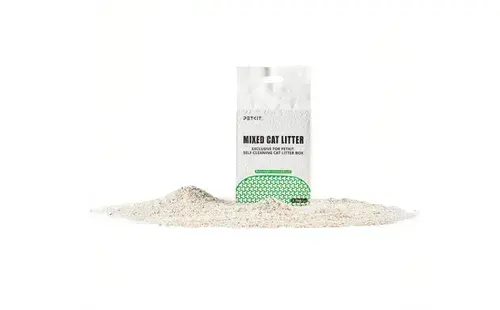 Set 3 cutii nisip litiera mixt Petkit Mixed Cat Litter, 2.5Kg/cutie, absortie rapida