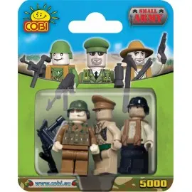Set 3 figurine personaje din armata, blister, COBI EP3X5000