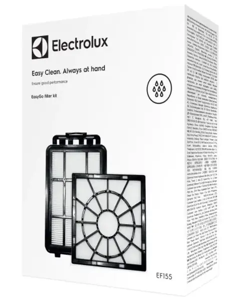 Set 3 filtre Electrolux EF155 pentru Aspirator cu sac Electrolux Gama EasyGo