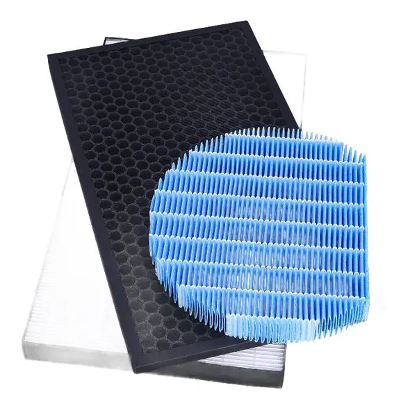 Set 3 filtre hepa, carbon si umidificare de la PAA-home compatibile cu umidificatorul/purificatorul Sharp KC-D40E-W KC-D50 KC-E50 KC-F50 KC-D40E