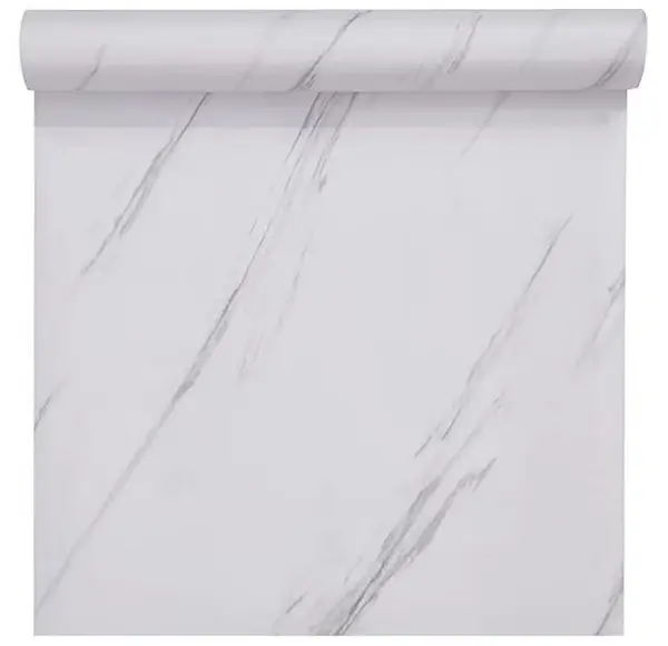 Set 3 Folii Autocolant Marmura Alba 60x200 cm Autoadeziv pentru Mobila