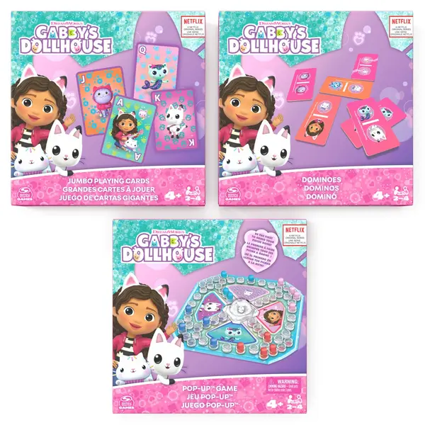Set 3 jocuri - Gabbys Dollhouse | Spin Master
