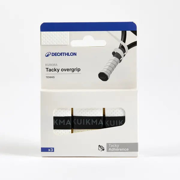 Set 3 Overgrip Tenis Tacky Alb