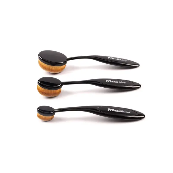 Set 3 pensule detailing cu peri ultra-soft MaxShine