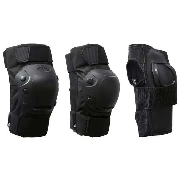 Set 3 perechi protecţii Role Fit500 Negru Adulți