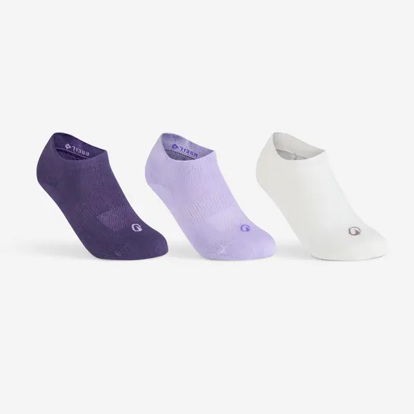 Set 3 perechi șosete sport scurte RS 160 Mov Copii