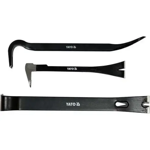 Set 3 rangi cu extractoare Yato YT-47303, Negru