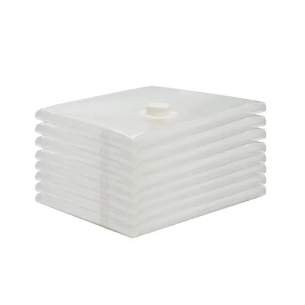 Set 3 Saci pentru Vidat Haine, 100 x 130 cm, Plastic Transparent, Grunberg