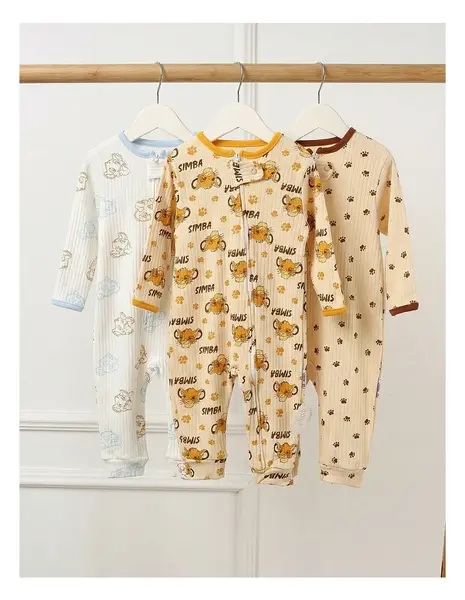 Set 3 salopete premium, Simba Lion, multicolor