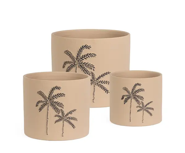 Set 3 vaze JOELE - Beige