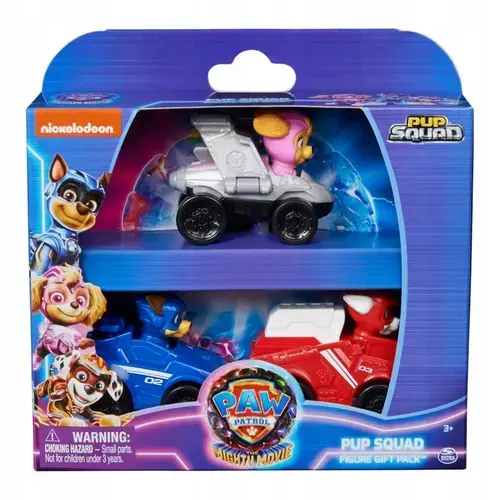 Set 3 vehicule Paw Patrol Pup Squad