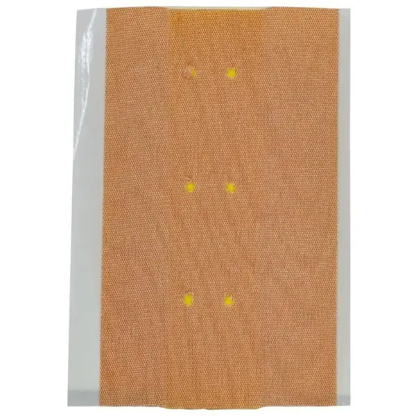 Set 3 x 5 Plasture Medical din Panza Elastica, 6 cm x 10 cm, Banda Autoadeziva pentru Fixare Pansamente, Prima