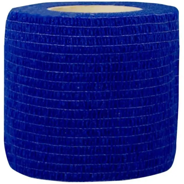 Set 3 x Bandaj Coeziv Autoadeziv, 5.0 cm x 4.5 m, Albastru, Prima, 1 Rola