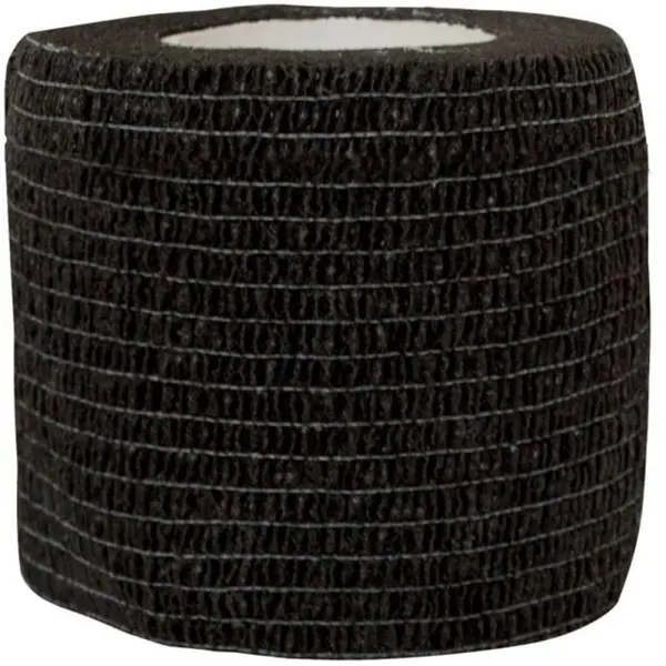 Set 3 x Bandaj Coeziv Autoadeziv, 5.0 cm x 4.5 m, Negru, Prima, 1 Rola