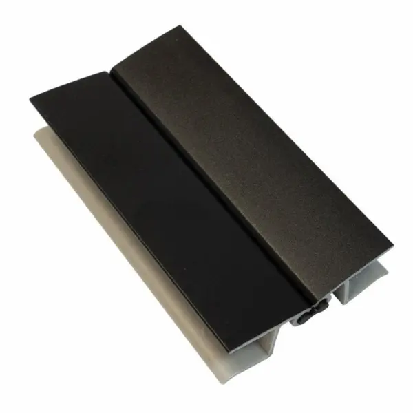 Set 3 x Coltar Multiangolo pentru Plinta H100 mm, Finisaj Negru Mat