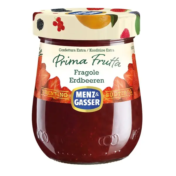 Set 3 x Gem de Capsuni 50% Fructe, Menz and Gasser, 340 g