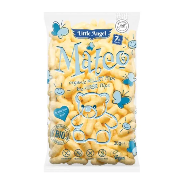 Set 3 x Pufuleti Eco din Mei, Matteo, Little Angel, 30 g