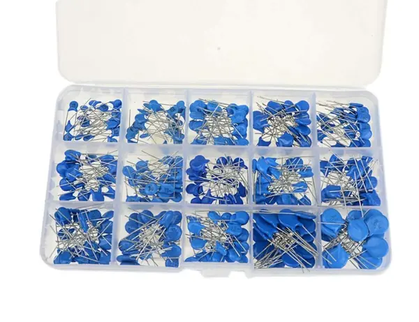 Set 300 condensatori ceramici HV 1kV-3kV, Bitmi 12288