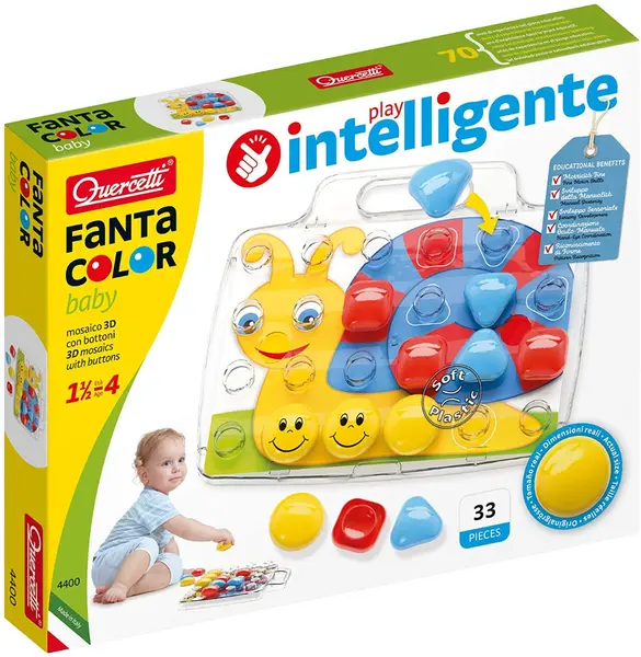 Set 33 piese Quercetti Pixel Baby 4400