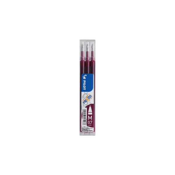 Set 36 rezerve roller Pilot Frixion Ball diverse culori 0.7 mm Set 36 rezerve roller Pilot Frixion Ball diverse culori 0.7 mm bordeaux