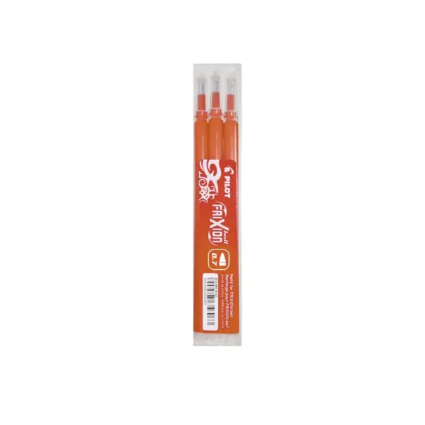 Set 36 rezerve roller Pilot Frixion Ball diverse culori 0.7 mm Set 36 rezerve roller Pilot Frixion Ball diverse culori 0.7 mm portocaliu
